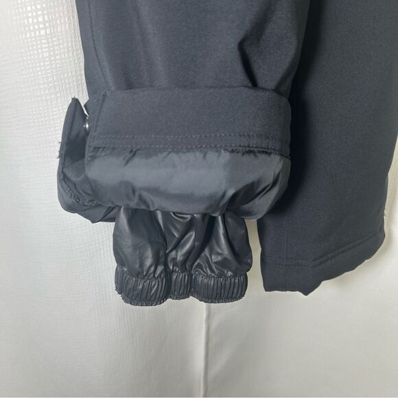 Under Armour Kids Size 4 Black Cold gear  Snow Bibs Zip Front Velcro Top - Picture 7 of 16